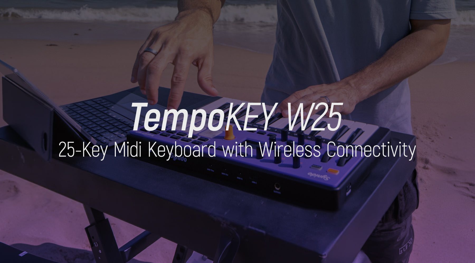 Synido Announces the TempoKEY W25: A Revolutionary Wireless MIDI Controller Designed for Modern Music Creators