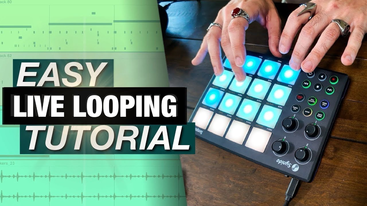 Comment vivre une boucle dans Ableton Live avec Synido TempoPAD