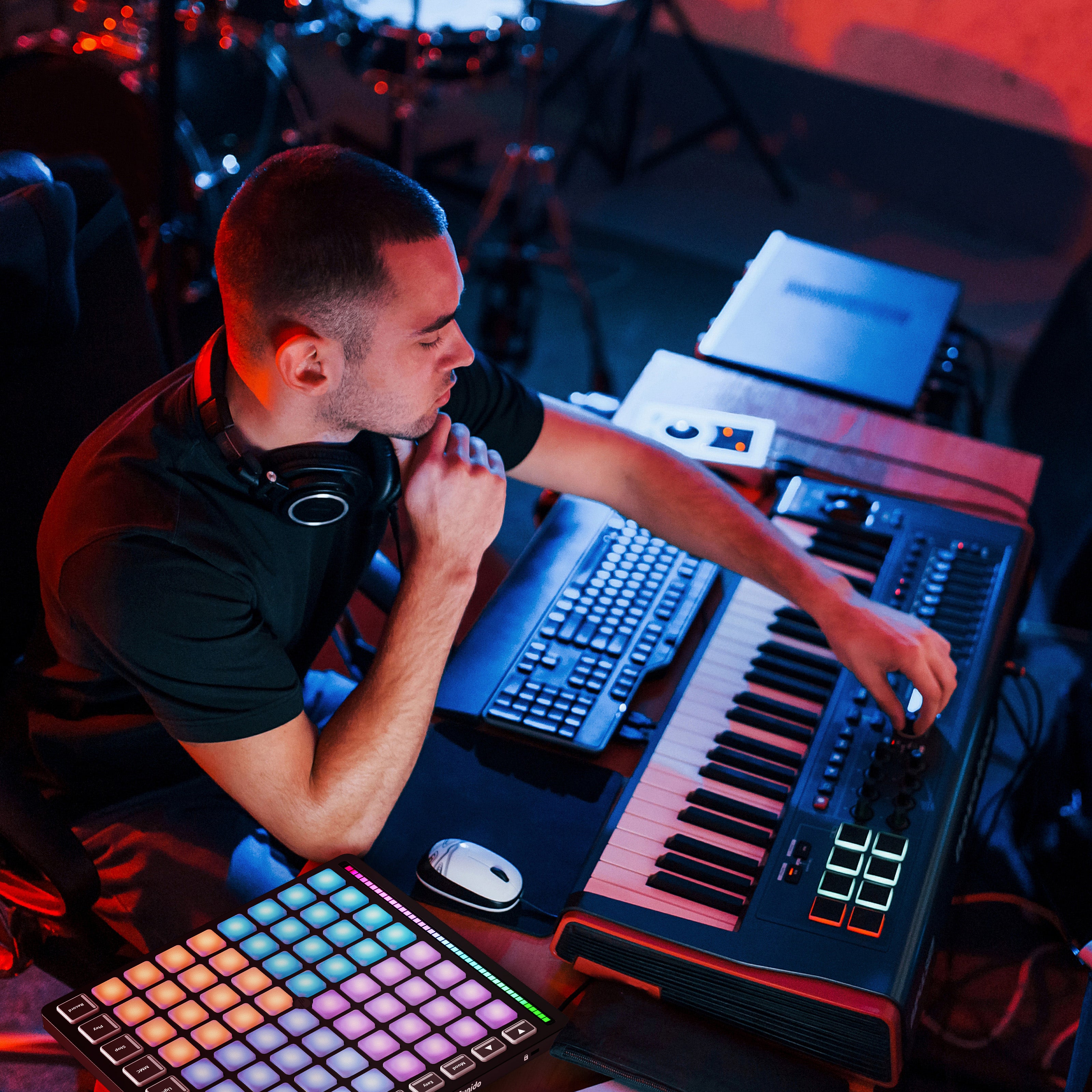 Synido TempoPAD Z-1 MIDI Controller Beat Maker MIDI 64-Pad