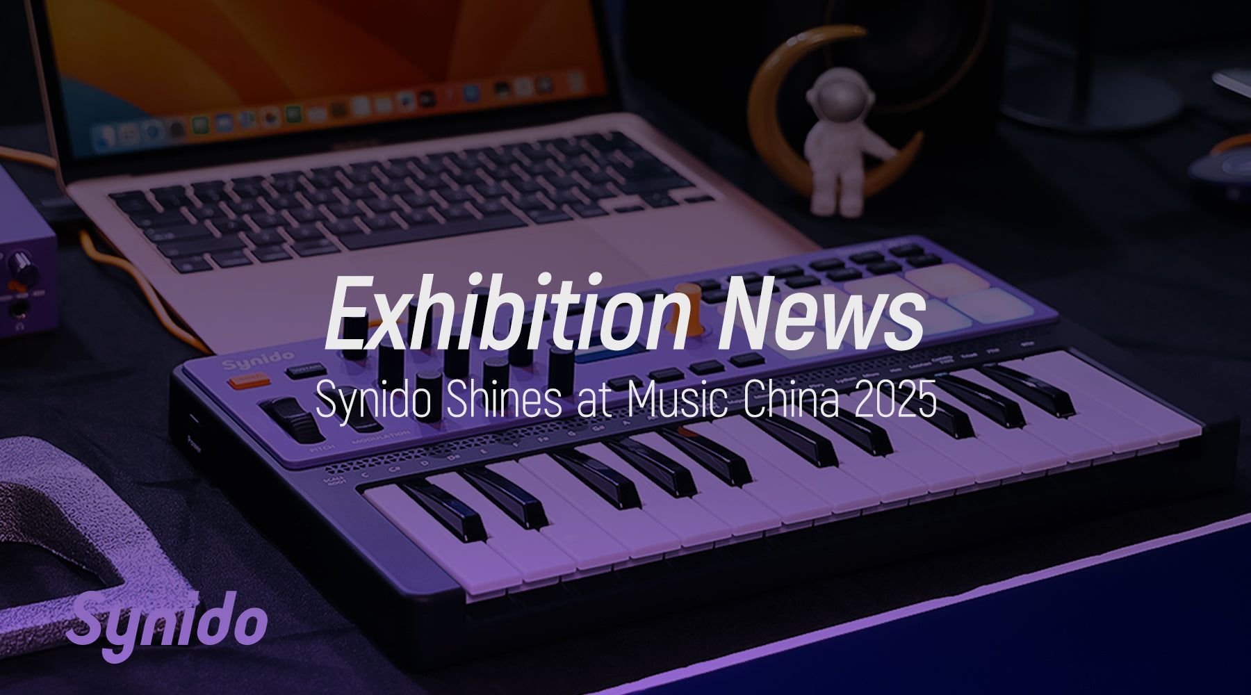 Synido Shines at Music China 2025, Showcasing Innovative MIDI Controllers and Immersive Experiences