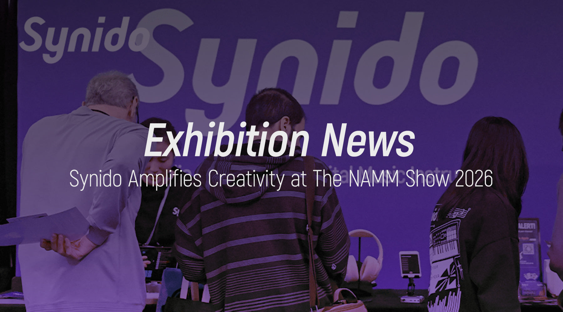 Synido Amplifies Creativity at The NAMM Show 2026, Showcasing Next-Gen Wireless Music Gear