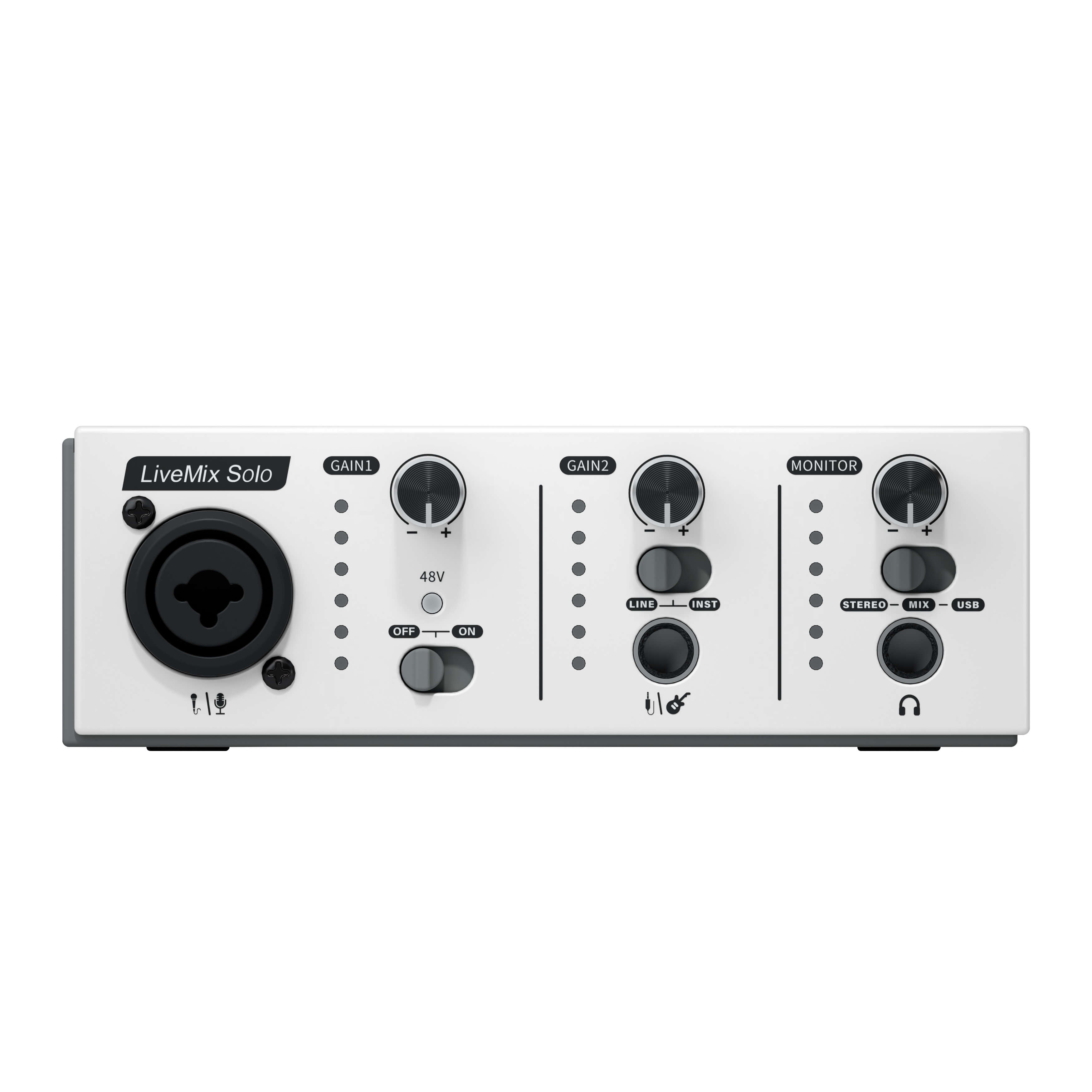 Synido LiveMix Solo Audio-Interface-Bundle 