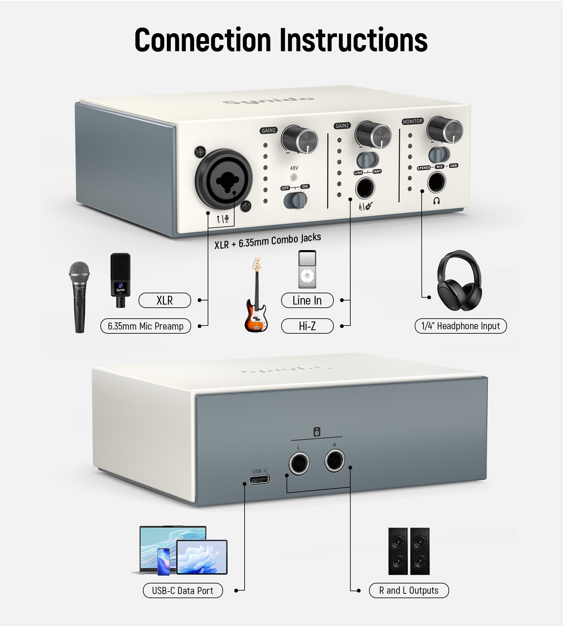 Synido Live Solo MK2 Audio Interface