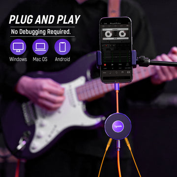 Synido Live Dock Live 10 Audio Interface Sound Card