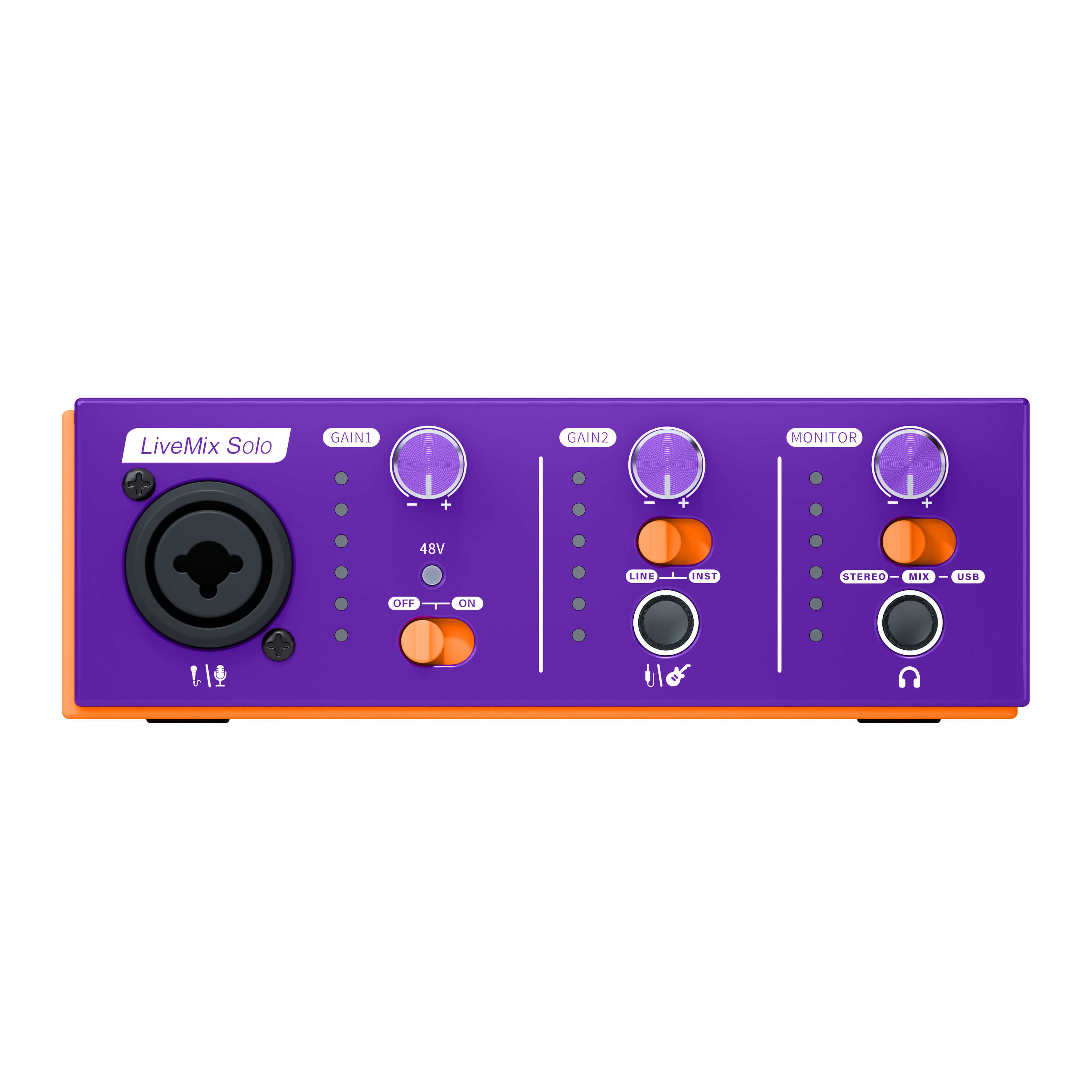 Synido LiveMix Solo Audio-Interface-Bundle 