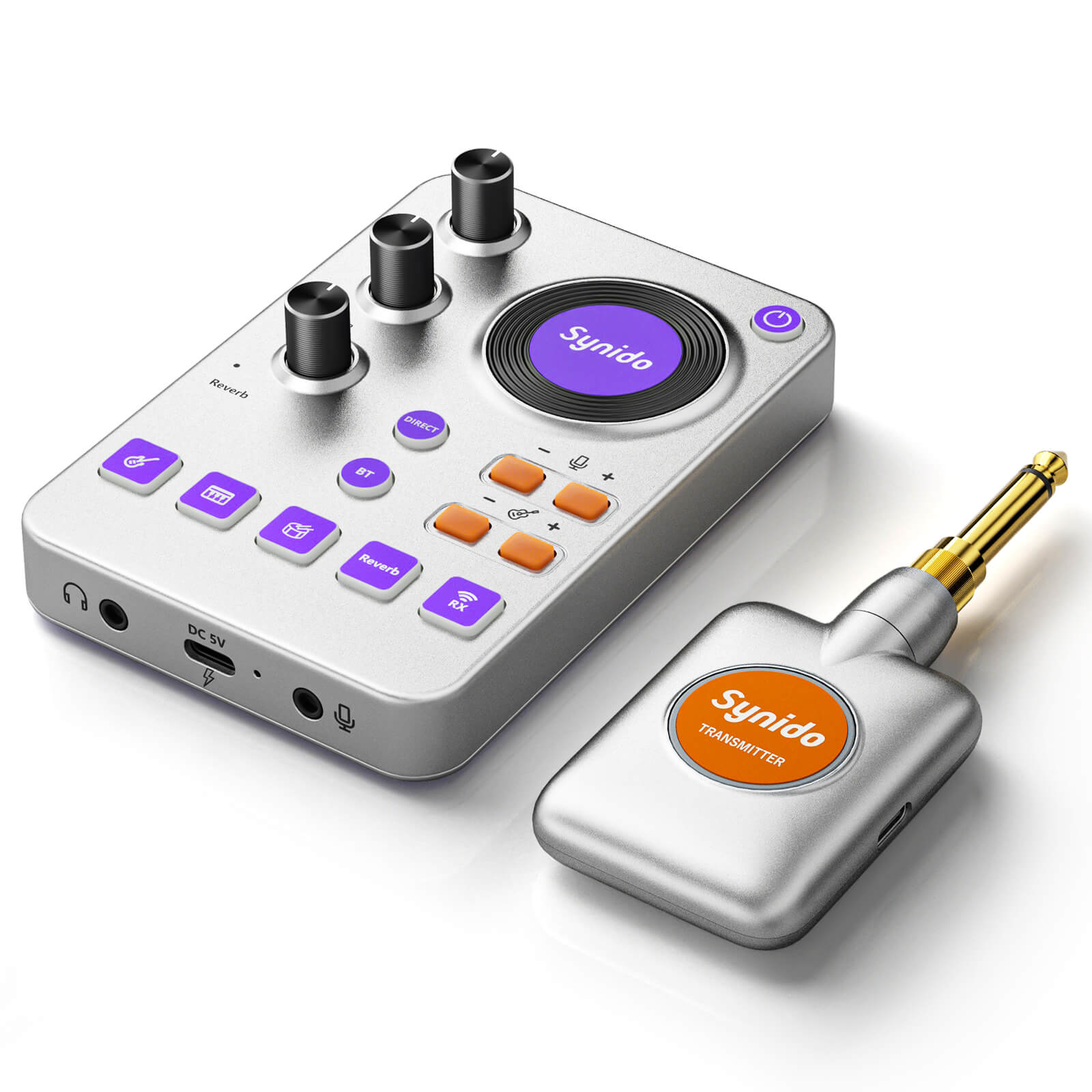 Synido Live Dock A30 Audio Interface Audio Adapter Sound Card
