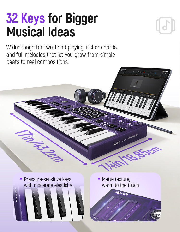 Synido TempoKEY K32 MIDI Keyboard Controller