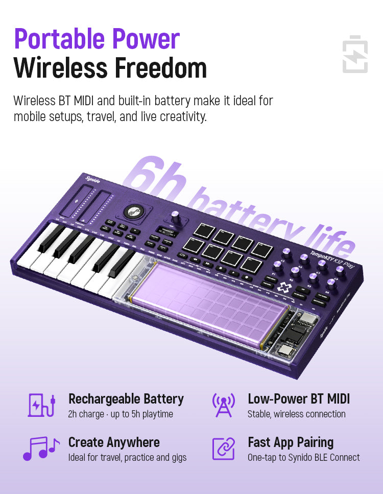 Synido TempoKEY K32 MIDI Keyboard Controller