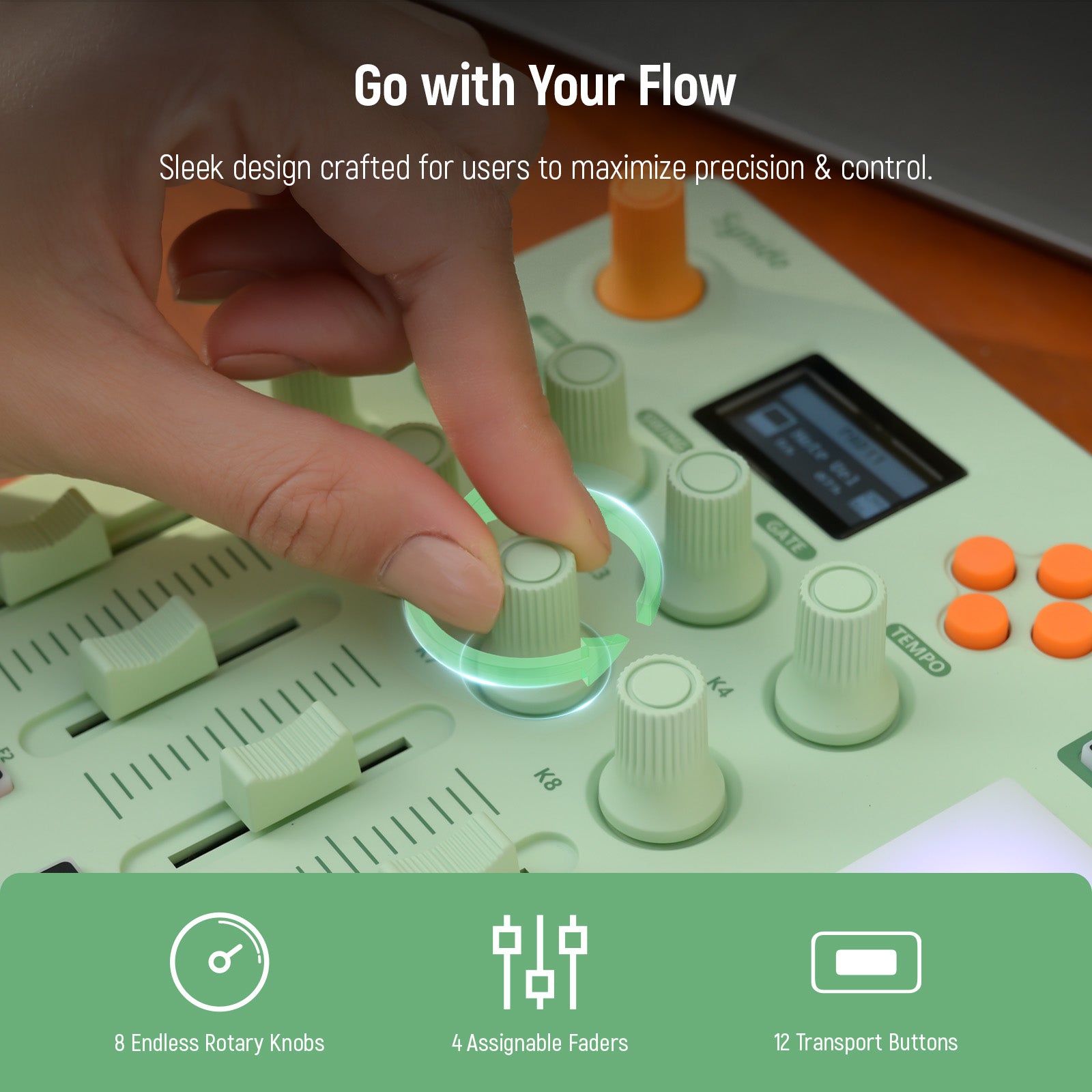 EHJRE MIDI -Controller 16 Pad BEAT RGB Robusti per La Produzione EHJRE MIDI -Controller 16 Pad BEAT RGB Robusti per La Produzione