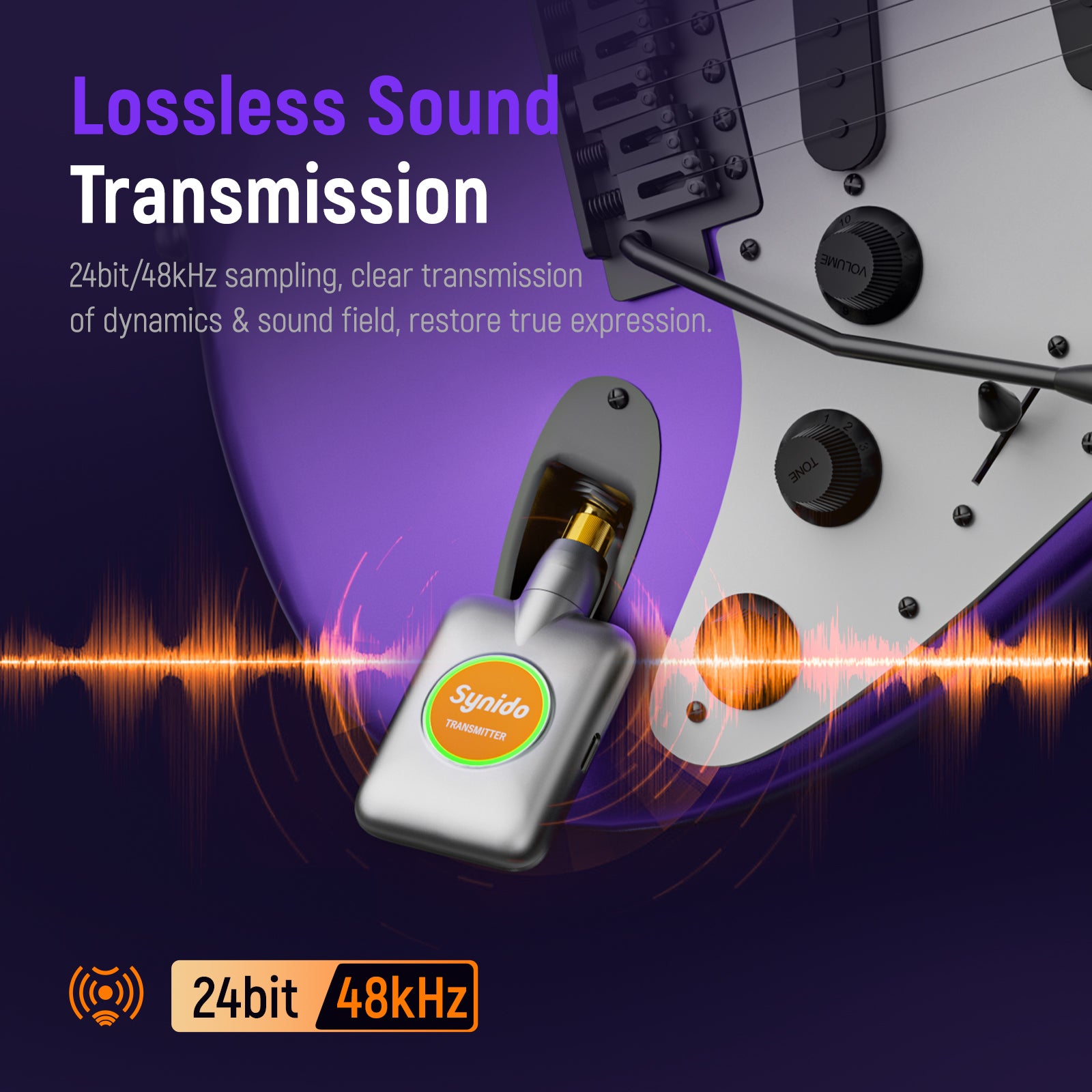 Synido SW100 5.8GHz Instrument Wireless Transceiver