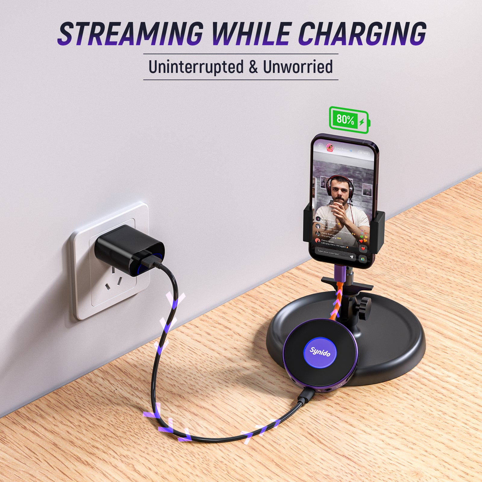 Synido Live Dock Live 10 Audio Interface Sound Card