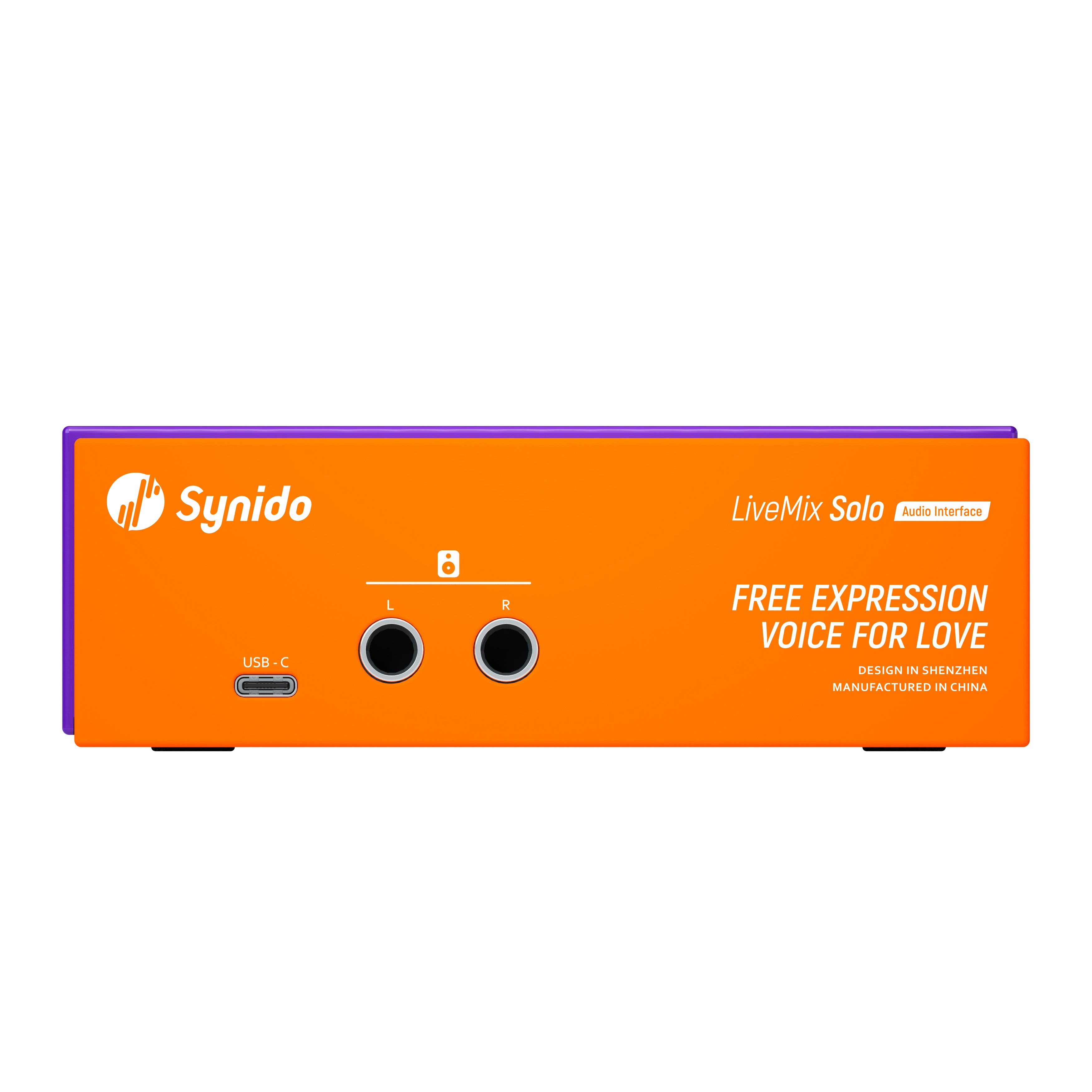 Synido LiveMix Solo Audio-Interface-Bundle 