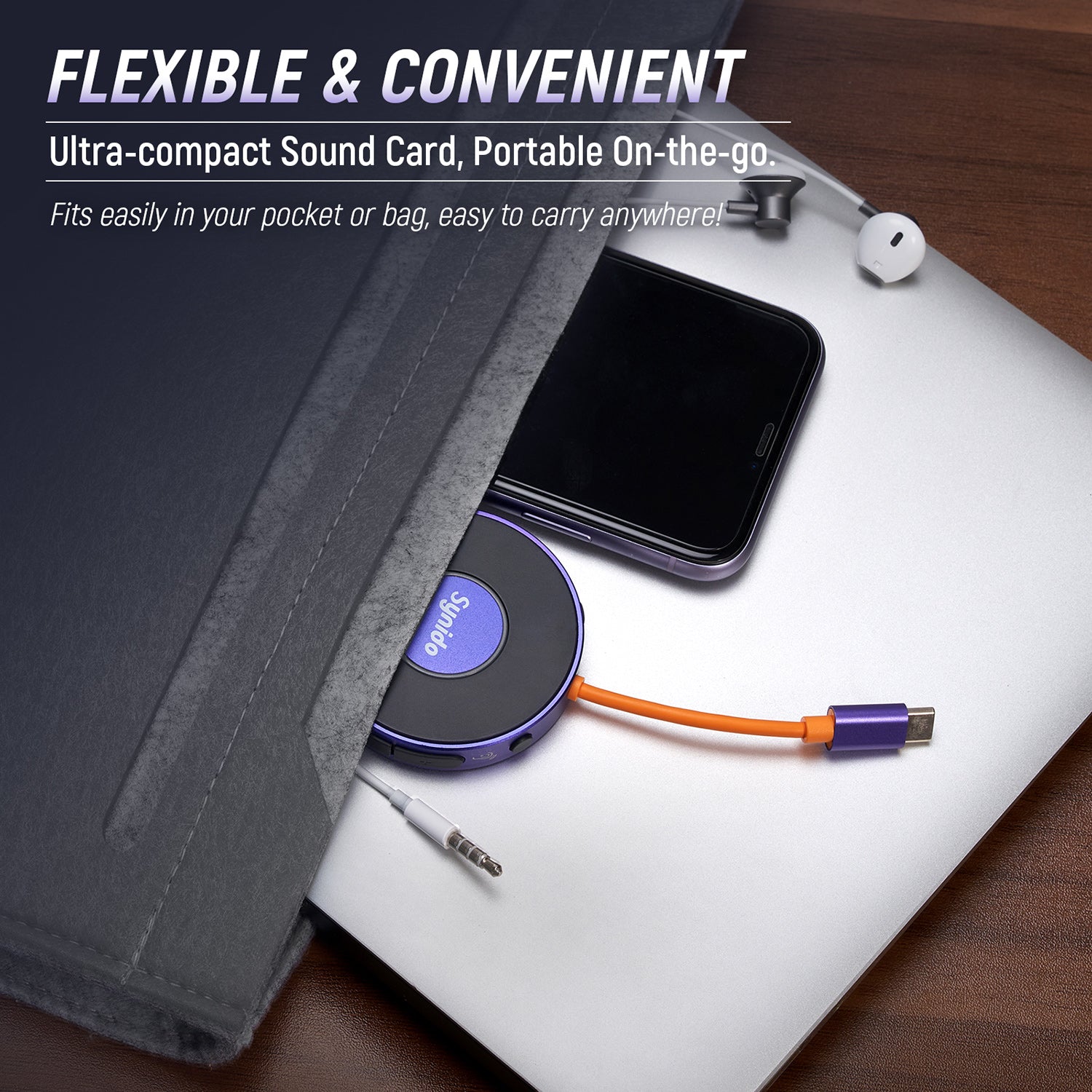 Synido Live Dock Live 10 Audio Interface Sound Card