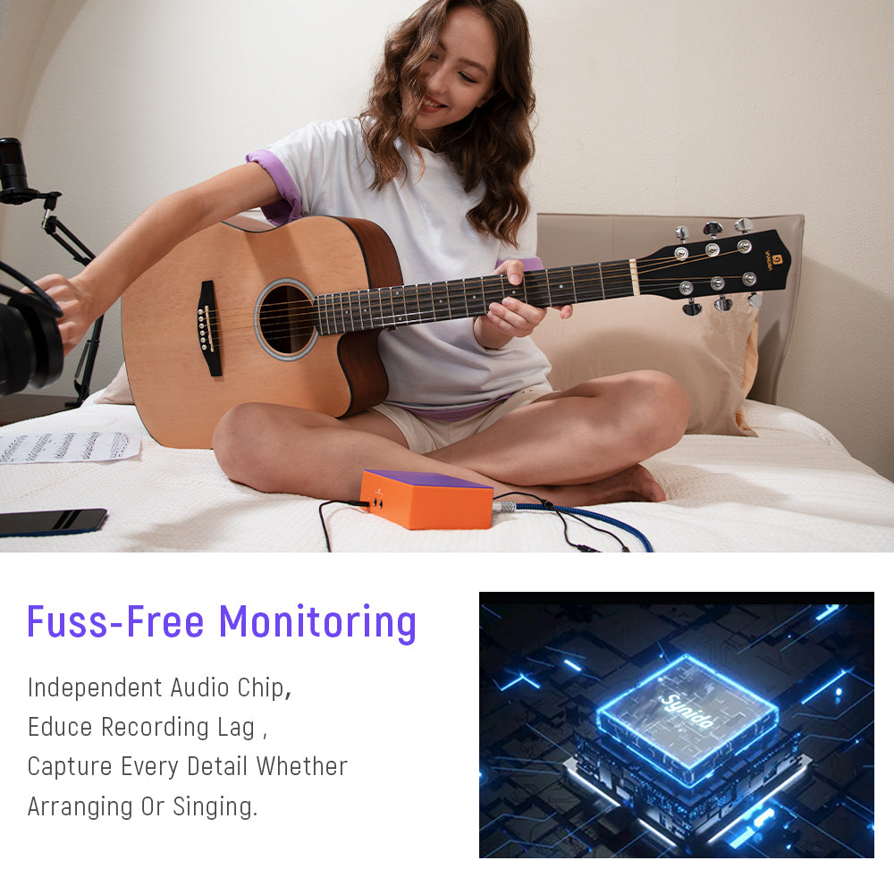 Synido LiveMix Solo Audio-Interface-Bundle 