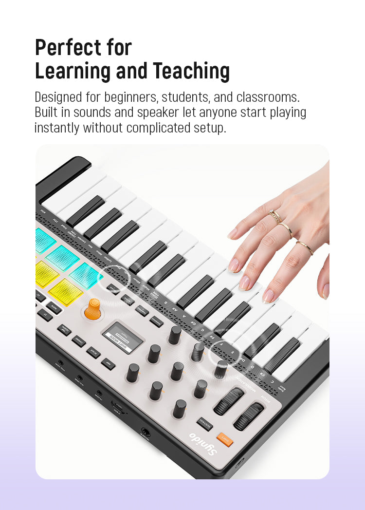 Synido TempoKEY W25 Play MIDI Keyboard Controller