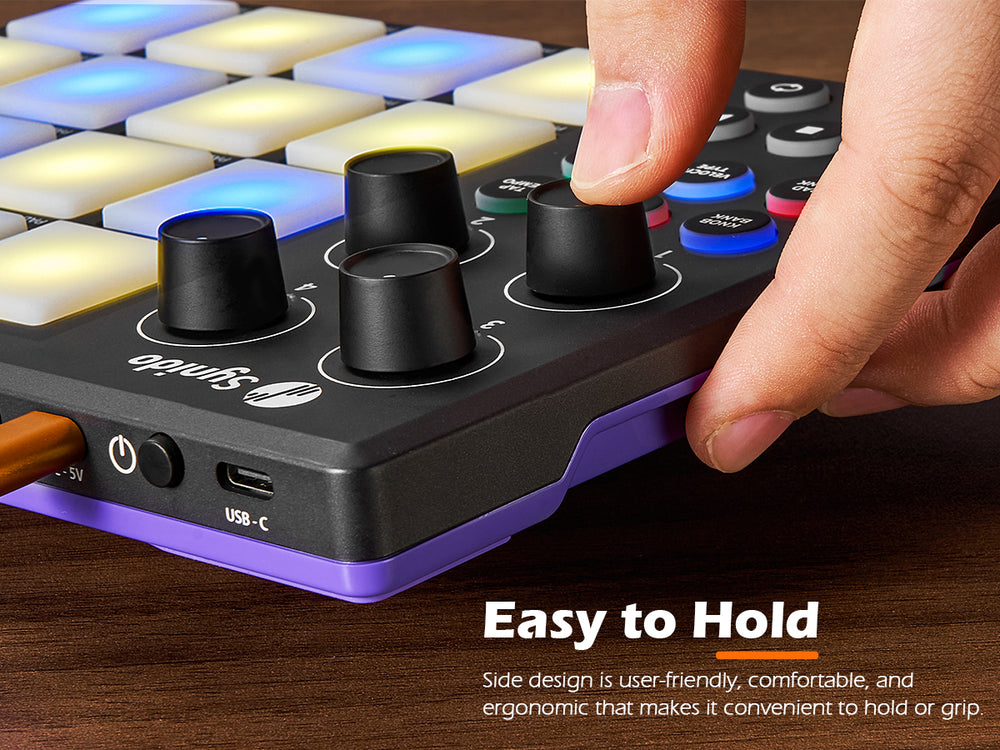 Beat Making Machine Synido TempoPAD P16 Beat Maker Machine MIDI Controller